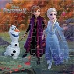 Kép 2/3 - Jégvarázs 2 színezhető puzzle 42 db-os