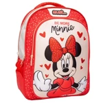 Kép 1/2 - Must: Be more Minnie egér piros iskolatáska, hátizsák 32×18×43 cm