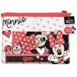 Kép 1/2 - Luna: Minnie egér írószer szett PVC táskában