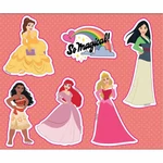 Kép 4/5 - Luna: Roll&Go Disney Hercegnők színező szett