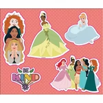 Kép 5/5 - Luna: Roll&Go Disney Hercegnők színező szett