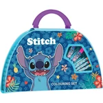 Kép 1/2 - Luna: Disney Lilo és Stitch színező szett bőröndben 50 db-os