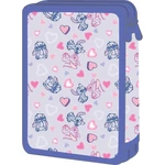Kép 2/2 - Must: Disney Stitch&amp;Angel emeletes töltött tolltartó 15×5x21 cm