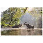 Kép 2/2 - Animal Planet: Elefántok a tóban 1000 db-os puzzle