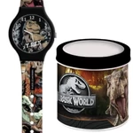 Kép 1/3 - Jurassic World analóg karóra fém díszdobozban