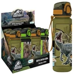 Kép 1/3 - Must: Jurassic World dinoszauruszos BPA-mentes műanyag kulacs kétféle változatban 650ml