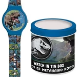 Kép 1/2 - Luna: Jurassic World dinós analóg karóra fém díszdobozban