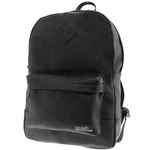 Kép 1/2 - Must: Fekete divatos lekerekített iskolatáska, hátizsák 30×13×41 cm