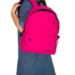 Kép 2/2 - Must: Pink négy rekeszes lekerekített iskolatáska, hátizsák 32×17×42 cm