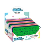 Kép 1/2 - Must: Mintás szilikon tolltartó négyféle változatban 20×10 cm