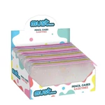 Kép 1/2 - Must: Confetti dizájnos szilikon tolltartó négyféle változatban 20×10 cm