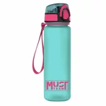 Kép 3/5 - Luna: Must… Rozsdamentes fém kulacs fogantyúval 650ml többféle színben 1 db