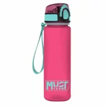 Kép 4/5 - Luna: Must… Rozsdamentes fém kulacs fogantyúval 650ml többféle színben 1 db