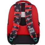 Kép 2/2 - Must… Gamer lekerekített 3 rekeszes iskolatáska, hátizsák 32×18×43 cm