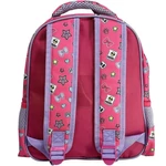 Kép 2/2 - Luna: Must Team cica masnival lekerekített 2 rekeszes ovis hátizsák 27×10×31 cm