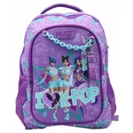 Kép 1/2 - Must: I Love K-Pop iskolatáska hátizsák 43x32x18cm - Luna