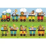 Kép 2/2 - Vidám számok 48 db-os puzzle szőnyeg 90×60 cm