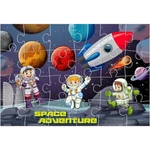 Kép 2/2 - Világűr puzzle 24 db-os és három színezhető poszter