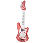 Kép 2/3 - Piros színű játék elektromos gitár 66 cm-es