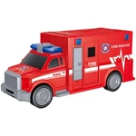 Kép 2/2 - City Rescue lendkerekes tűzoltósági autó fénnyel és hanggal