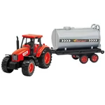 Kép 2/2 - Lendkerekes traktor tartályos utánfutóval