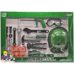 Kép 1/2 - PowerTool szerszámos láda munkavédelmi sisakkal
