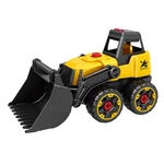 Kép 2/2 - Super Truck Szétszerelhető rakodógép 29 cm-es fénnyel és hanggal