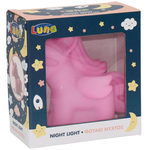 Kép 1/2 - Rózsaszín Unikornis éjszakai lámpa 13,5×7,5×13,8 cm