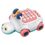 Kép 2/5 - Zenélő és világító teknősös bébi telefon kétféle változatban 20 cm