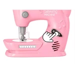 Kép 3/3 - Luna: Happy Family Rózsaszín varrógép fénnyel és hanggal