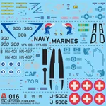 Kép 2/5 - Italeri 1/72 F/A-18 Hornet vadászrepülőgép makett