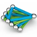 Kép 4/4 - Geomag Green Line Classic mágneses építőjáték 25 db-os