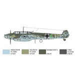 Kép 3/10 - Italeri 1/72 Bf 110 C Zerstörer vadászrepülőgép makett