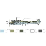 Kép 5/10 - Italeri 1/72 Bf 110 C Zerstörer vadászrepülőgép makett