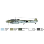 Kép 7/10 - Italeri 1/72 Bf 110 C Zerstörer vadászrepülőgép makett