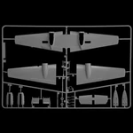Kép 9/10 - Italeri 1/72 Bf 110 C Zerstörer vadászrepülőgép makett