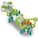 Kép 3/5 - Geomag: Mechanics Gravity Recycled Kezdő szett 153 db