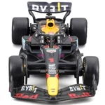 Kép 3/4 - Bburago: Red Bull RB19 F1 versenyautó fém autómodell 1/43 (Max Verstappen #1, Miami GP különkiadás, sisakos)