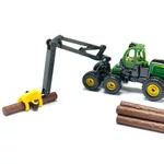 Kép 2/4 - SIKU John Deere fakitermelő traktor 1/87
