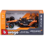 Kép 1/2 - Bburago: McLaren MCL38 Miami Grand Prix 2024 F1 versenyautó fém autómodell 1/43 (Oscar Piastri #81)