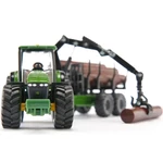 Kép 2/5 - SIKU John Deere rönkszállító traktor 1/50