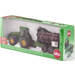 Kép 5/5 - SIKU John Deere rönkszállító traktor 1/50