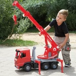 Kép 4/4 - LENA: Mercedes-Benz Arocs óriás darus tűzoltóautó 70 cm