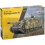 Kép 1/8 - Italeri 1/35 Sd.Kfz. 167 Sturmgeschütz IV rohamlöveg makett