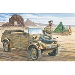 Kép 2/2 - Italeri 1/35 VW Typ 82 Kübelwagen katonai jármű makett