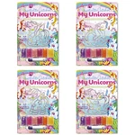 Kép 1/5 - Unikornis kristálykép készítő kreatív szett többféle változatban 1 db