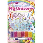 Kép 2/5 - Unikornis kristálykép készítő kreatív szett többféle változatban 1 db