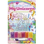 Kép 4/5 - Unikornis kristálykép készítő kreatív szett többféle változatban 1 db