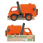 Kép 2/5 - LENA: ECO narancssárga kukásautó 31 cm
