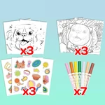Kép 3/3 - Crayola: POP's 3D-s foglalkoztató színező füzet – Kisállatok